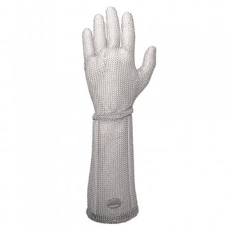 Кольчужная перчатка Niroflex Fix 5-палая с отворотом 19 см