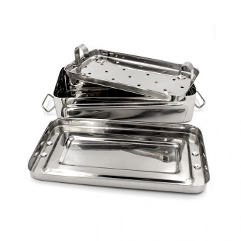 Кипятильник з решеткой дезинфекционный П-40, размер: 400*200*95 мм.