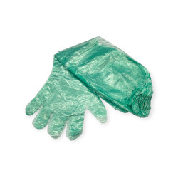 Перчатка для искусственного осеменения с резинкой 90 см 50 шт/уп. (эконом уп.) 