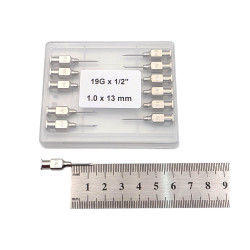 Голка ветеринарна багаторазова 1.0×13LL, 19G×1/2″ уп.12 шт
