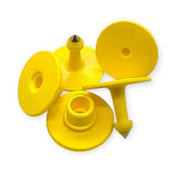 Ушная бирка без номерная круглая Ø - 28мм